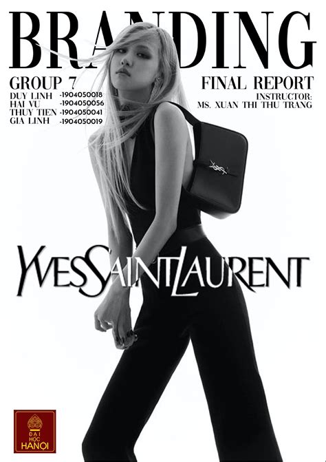 YSL branding strategy